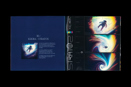 Design graphique, édition ouverte présentant une pochette d'album du rappeur Kekra