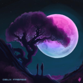 Design graphique, cover d'album fictive et alternative du projet Deux frères de PNL, utilisation d'intelligence artificielle