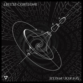 Design graphique, cover d'album fictive et alternative du titre Inception de Zuukou Mayzie, utilisation d'intelligence artificielle