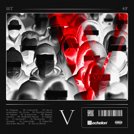 Design graphique, cover d'album fictive et alternative du projet V de Vald, utilisation d'intelligence artificielle