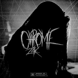 Design graphique, cover d'album fictive et alternative du projet Chrome de Ziak, utilisation d'intelligence artificielle