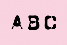 Design génératif avec de la typographie