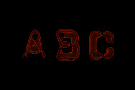 Design génératif avec de la typographie