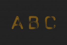 Design génératif avec de la typographie