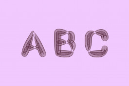 Design génératif avec de la typographie