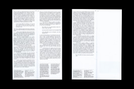 Mise en page d'une édition de design graphique, grille de textes, images