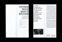Mise en page d'une édition de design graphique, grille de textes, images