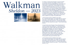 Design graphique, mise en situation des différentes tailles possibles de la typographie moondog