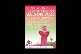 Affiche illustrée représentant Montaigne pour l’événement Montaigne en Mouvement 2025 à Saint-Michel-de-Montaigne, réalisée par Mathis Van Hecke, graphiste et illustrateur à Rennes. 