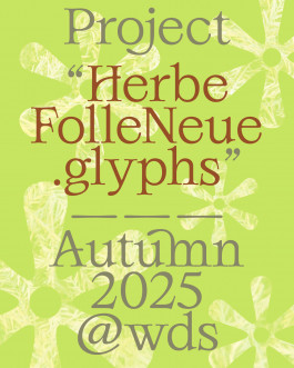 Weads, typographie décorative inspirée des mauvaises herbes et des formes végétales, créée par Mathis Van Hecke, graphiste et illustrateur à Rennes. 