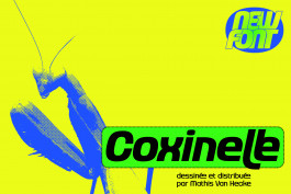 Coxinelle, typographie variable et inclusive créée par Mathis Van Hecke, graphiste et illustrateur à Rennes. 