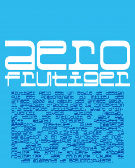 Aero Mono Display, typographie monospace open-source créée par Mathis Van Hecke, construite à partir d’une grille modulaire inspirée des typographies matricielles.