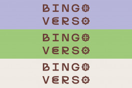 Identité visuelle de Bingo Verso, collectif de graphistes fondé par Mathis Van Hecke et Gaëlle Lâm, comprenant un logotype typographique et des symboles illustrés.